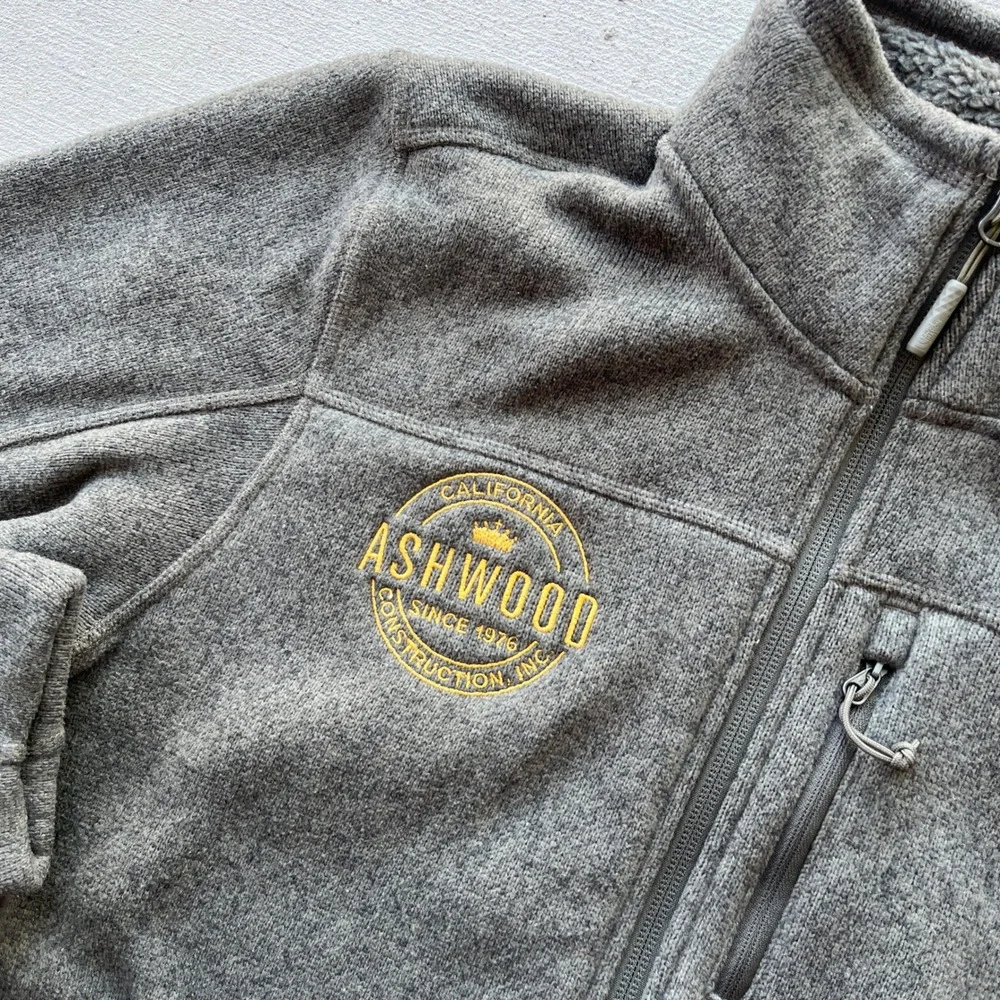 The North Face Sweater Fleece Jacket olive small‎ (READ DESC.)